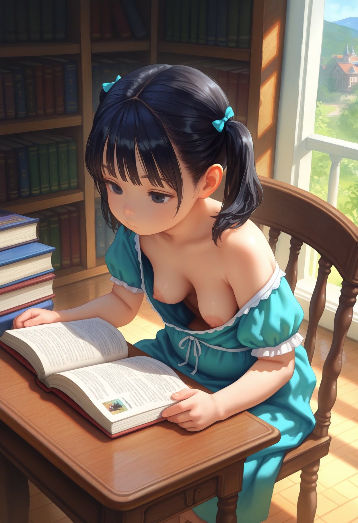本に夢中のちはる3