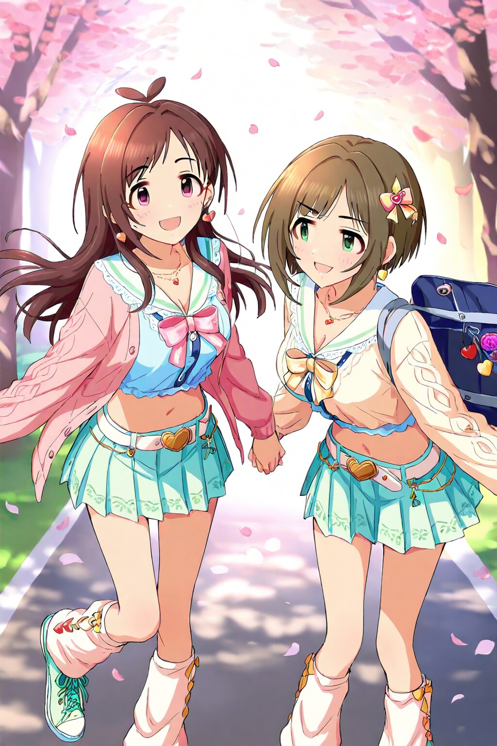 仲良く登校みくにゃんご (FENRIR)別シード値 | の人気AIイラスト・グラビア