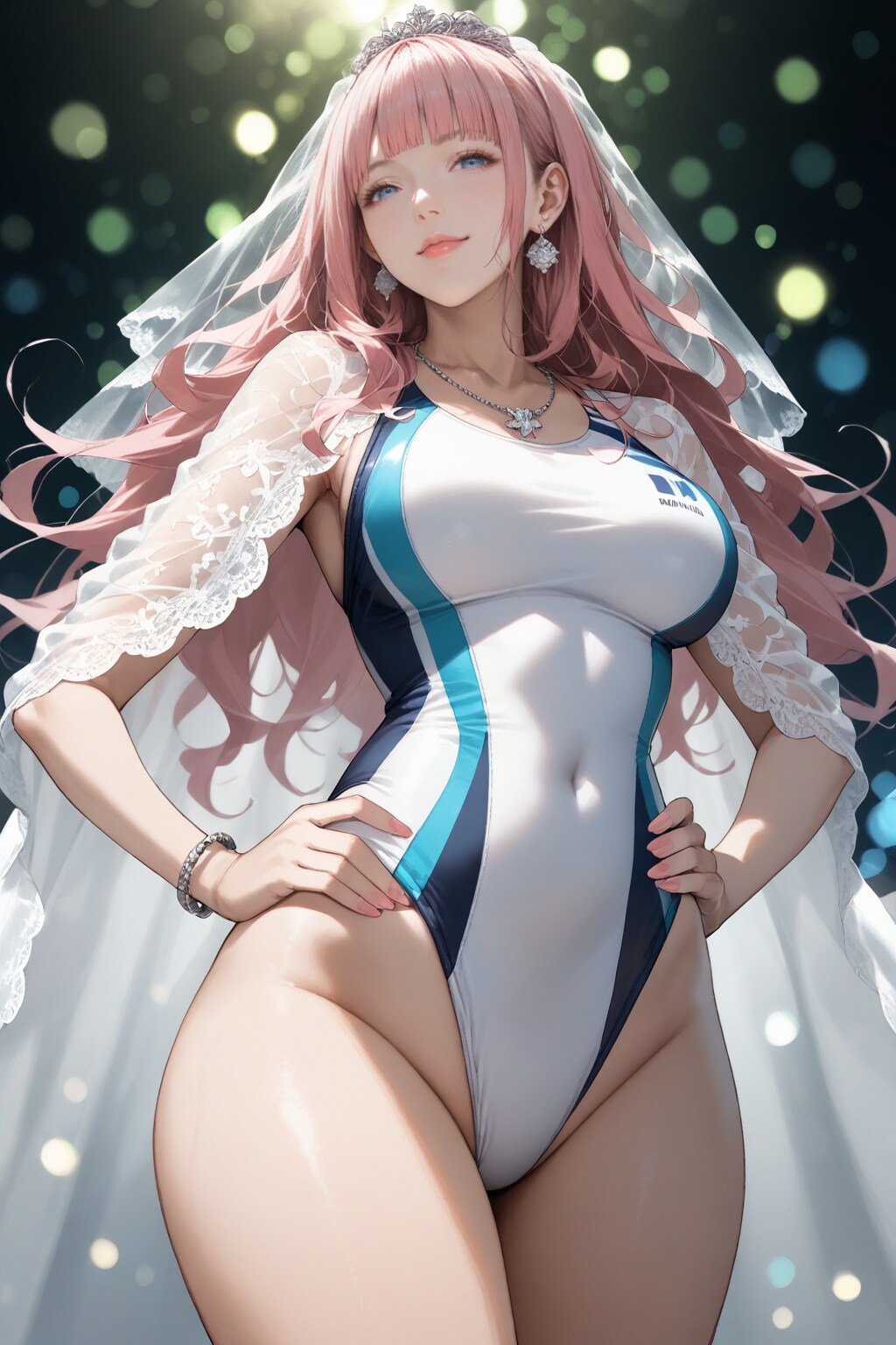 ウェディング競泳水着_ver.1