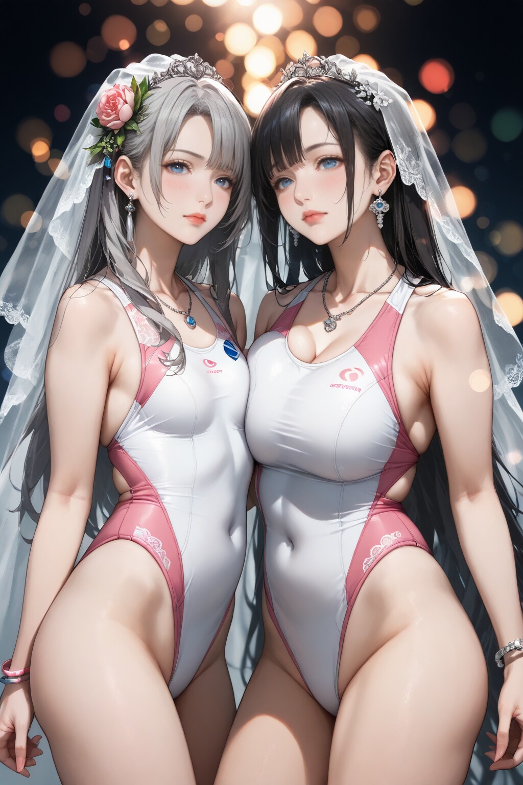 ウェディング競泳水着_ver.1