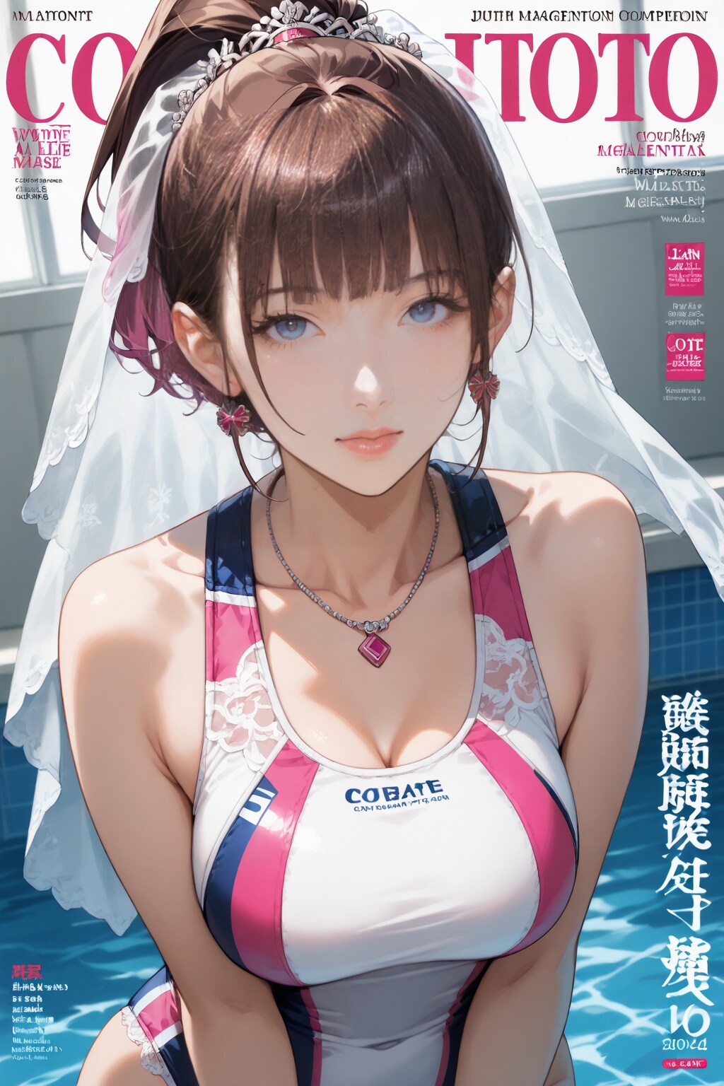 ウェディング競泳水着_ver.1