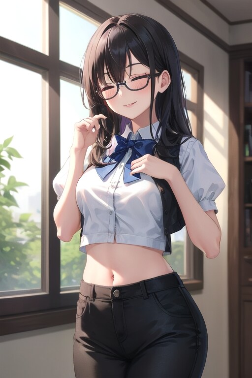 かっこかわいいパフ袖好きのタキシード美少女のロマンティックな執事