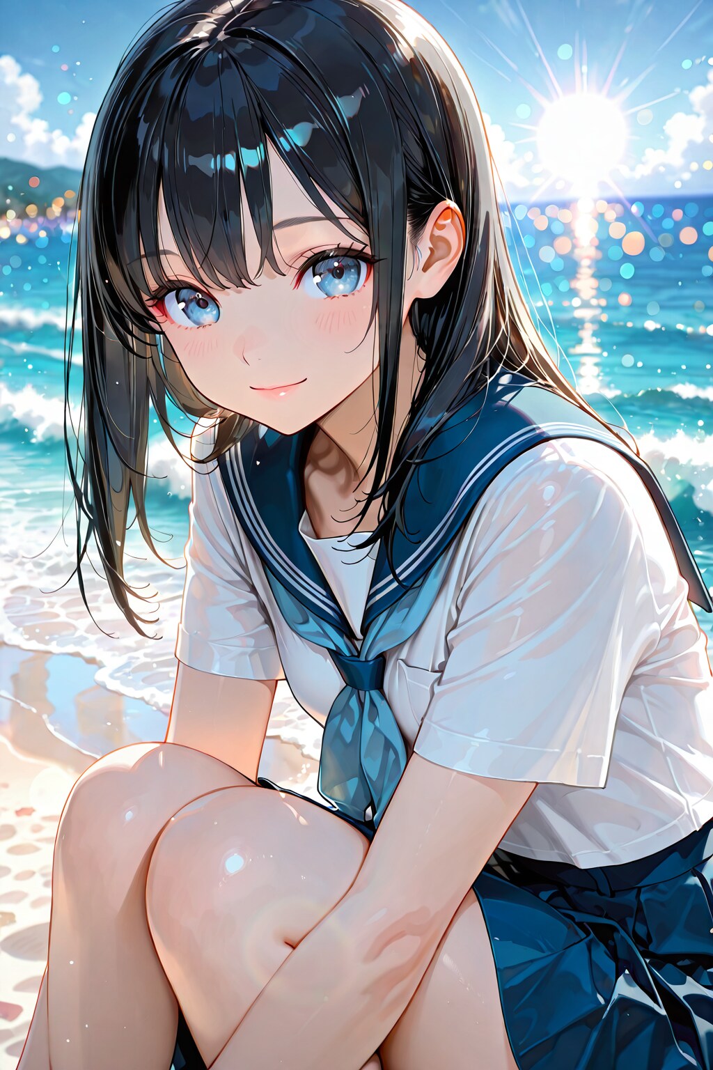 夏の砂浜(ECHIDNA)(35) | の人気AIイラスト・グラビア