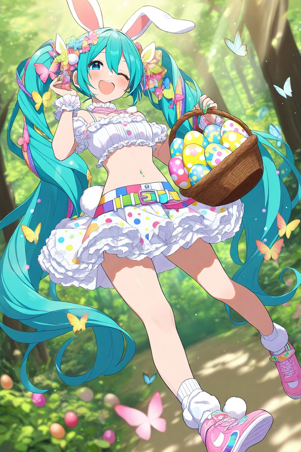 イースターエッグバニー