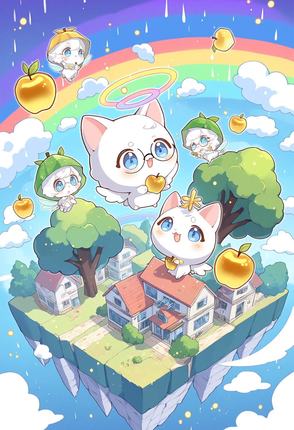 小説『アオイキンミ飛ぶ/箱庭クリエイトにゃん♪』【ニャンノ世界】