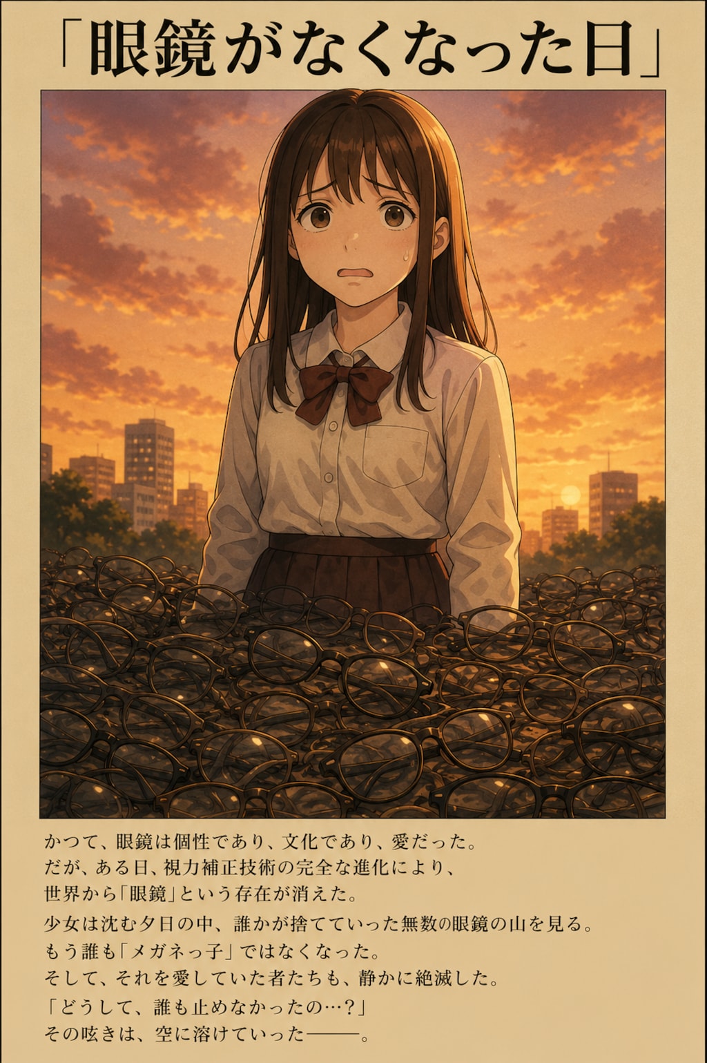 概念としての終末世界(去年のネタの塗り直しとか)