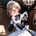 照れメイドさん 4枚目