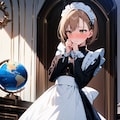 照れメイドさん 3枚目