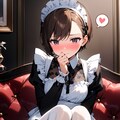 照れメイドさん 2枚目