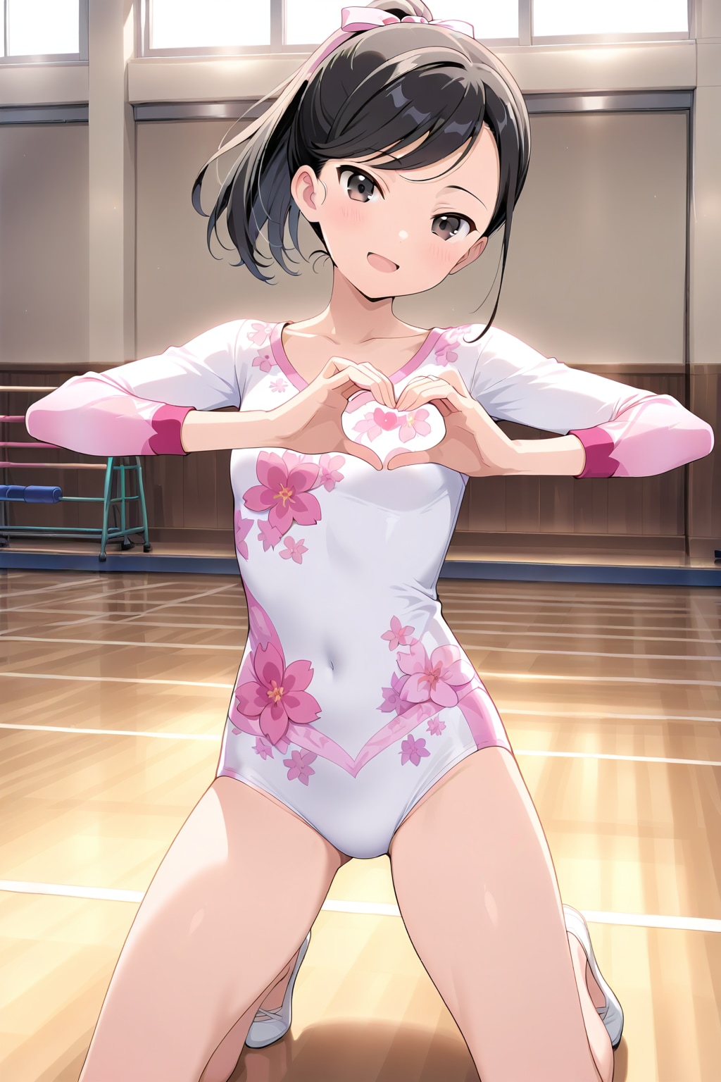 新体操部の沙希ちゃん✨１５