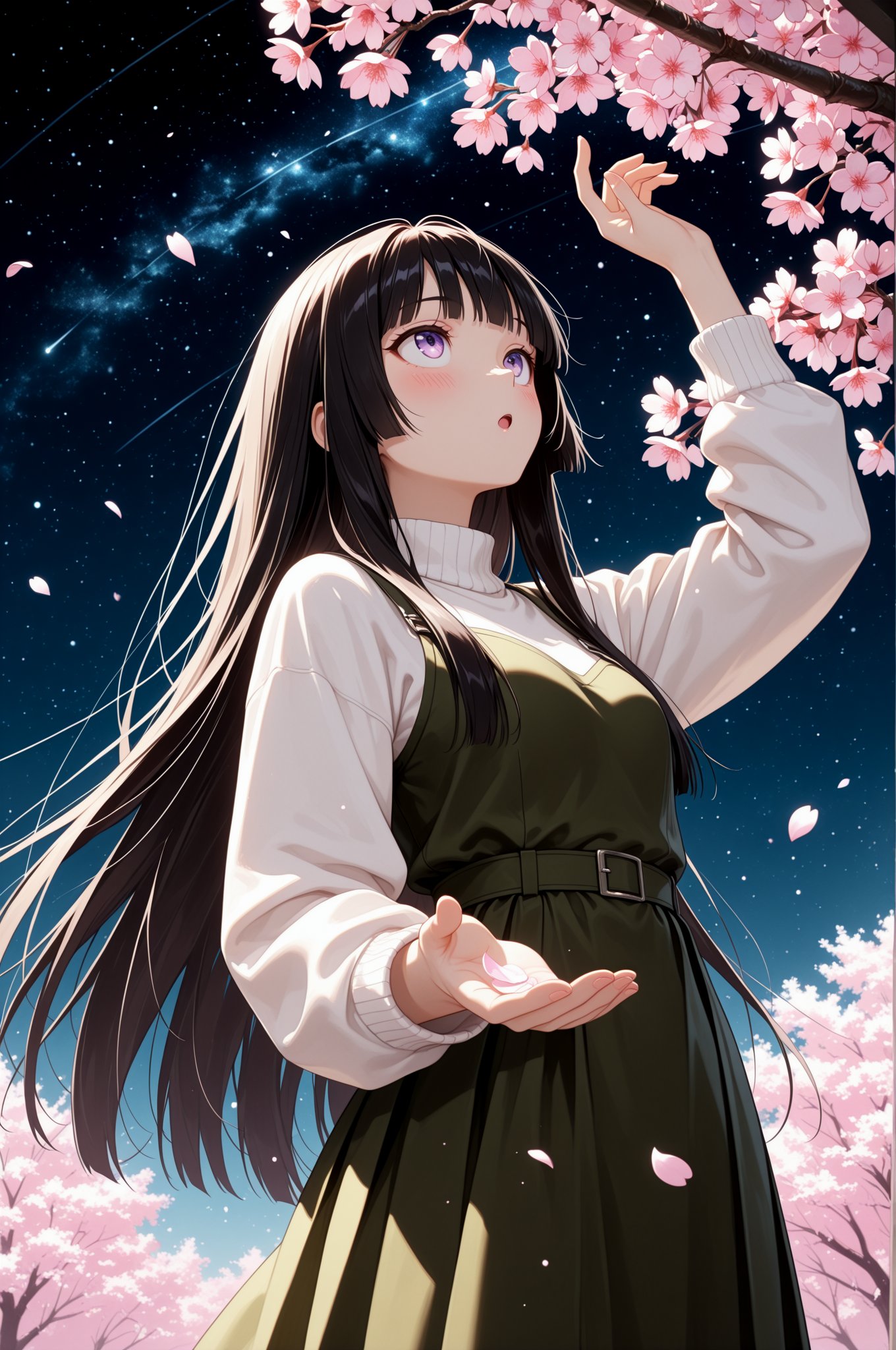 夜桜