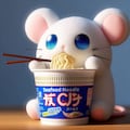 ねずみくんのSEAFOOD NOODLEチャレンジ 5枚目