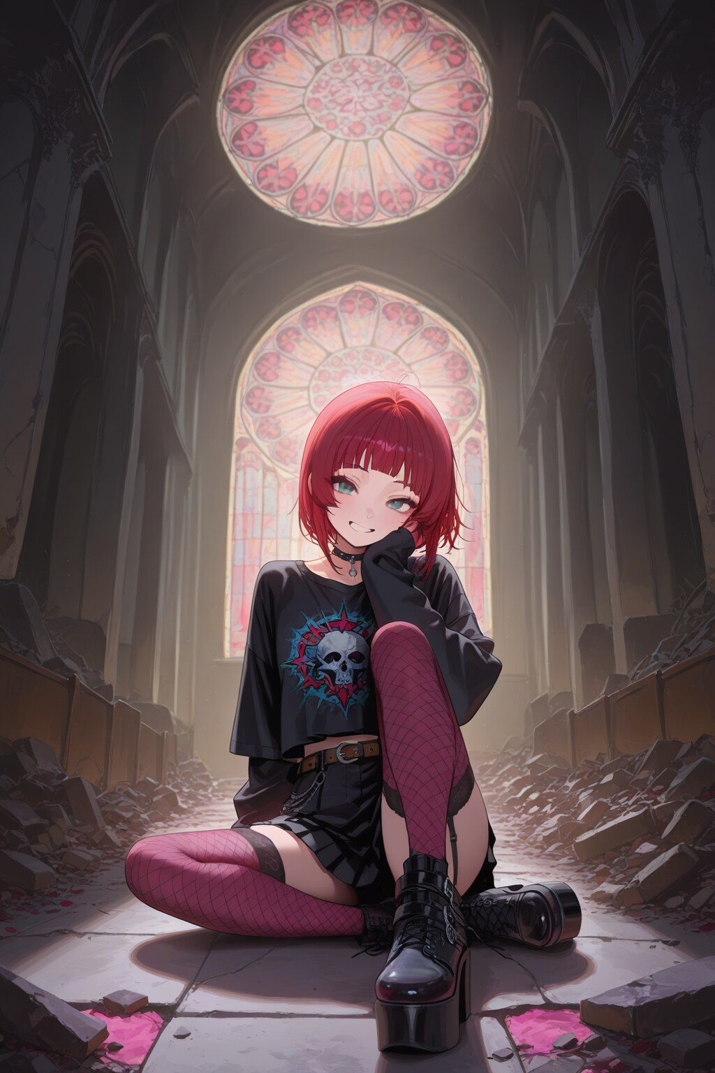 PEGASUSでパンクっぽい女の子