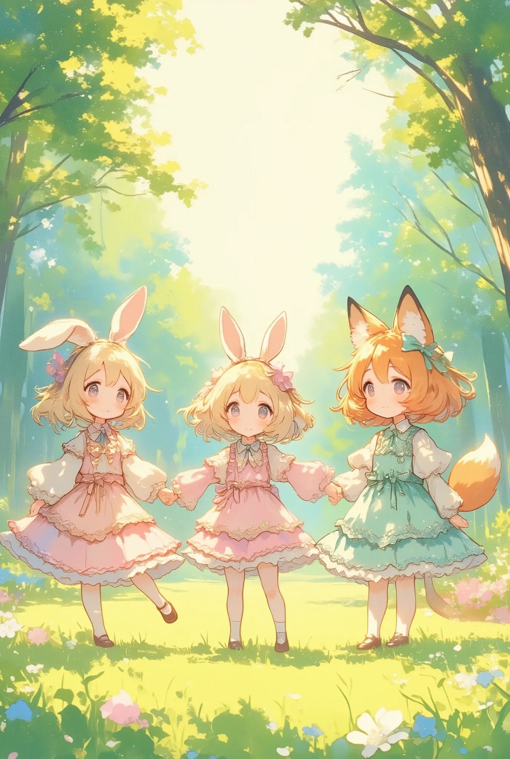 フリフリケモミミちゃん