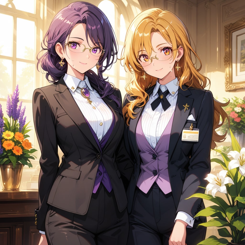 若い店員へ渡す、一歩先の美しさ | の人気AIイラスト・グラビア