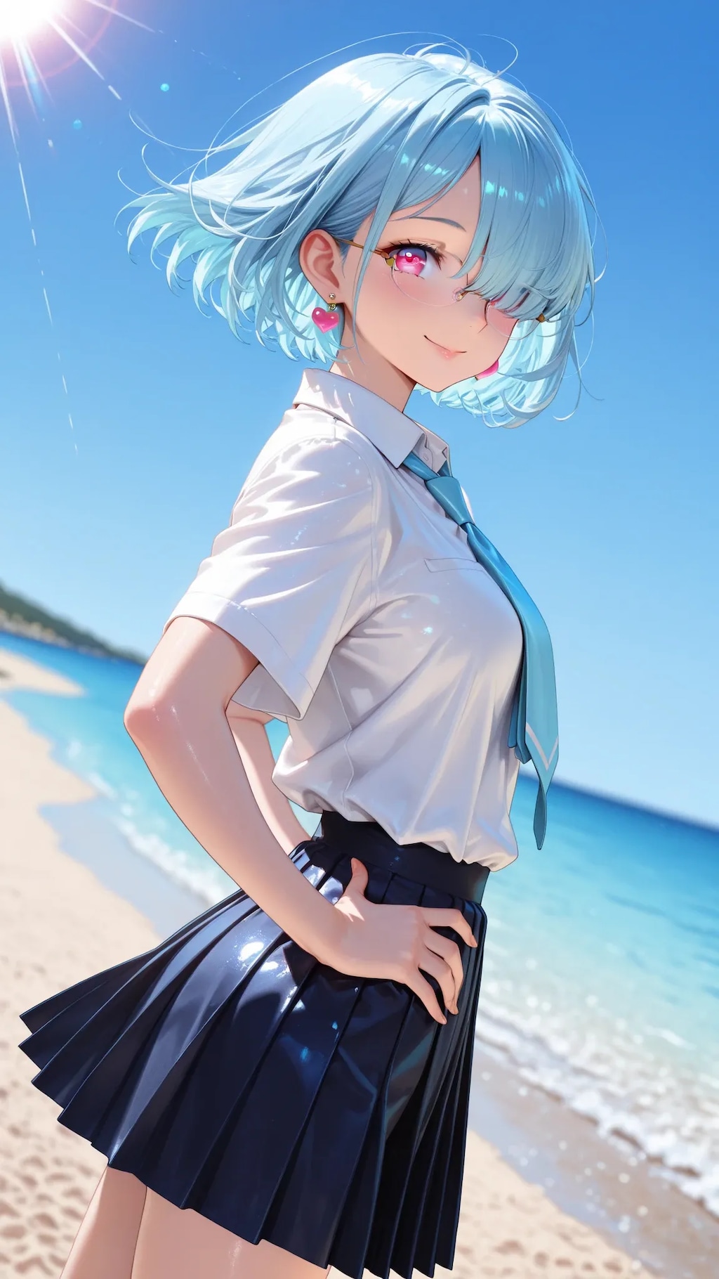 青い空青い海
