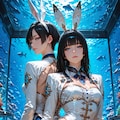 ロイヤルブルマバニー 5枚目