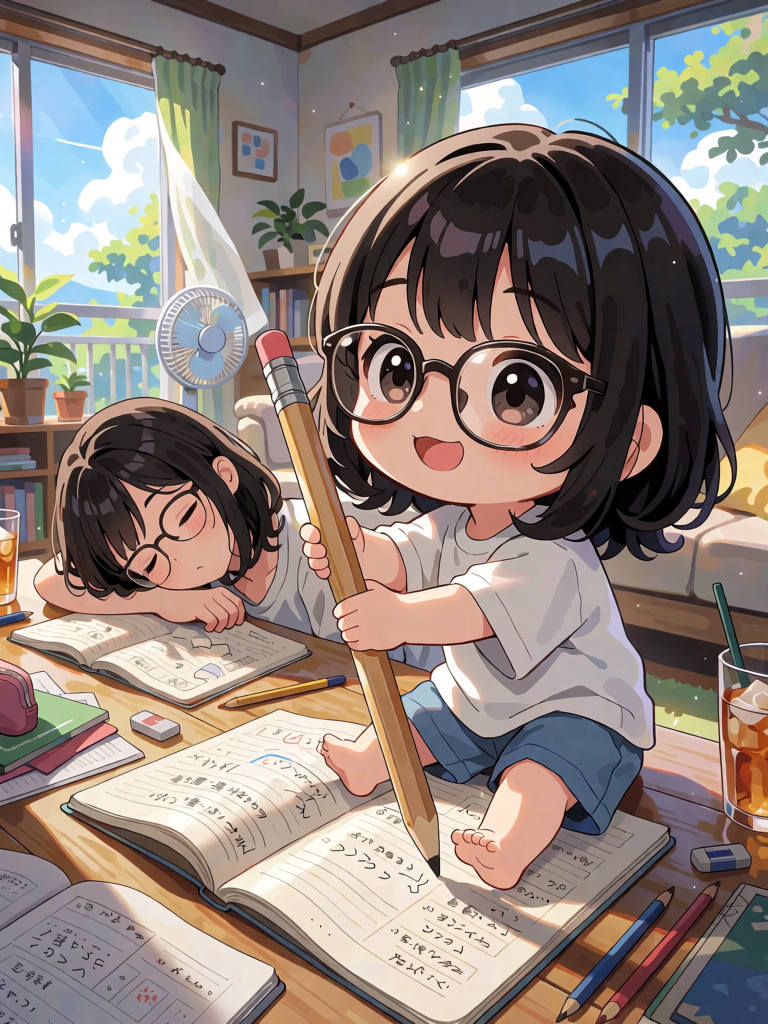 宿題全部まちがってました