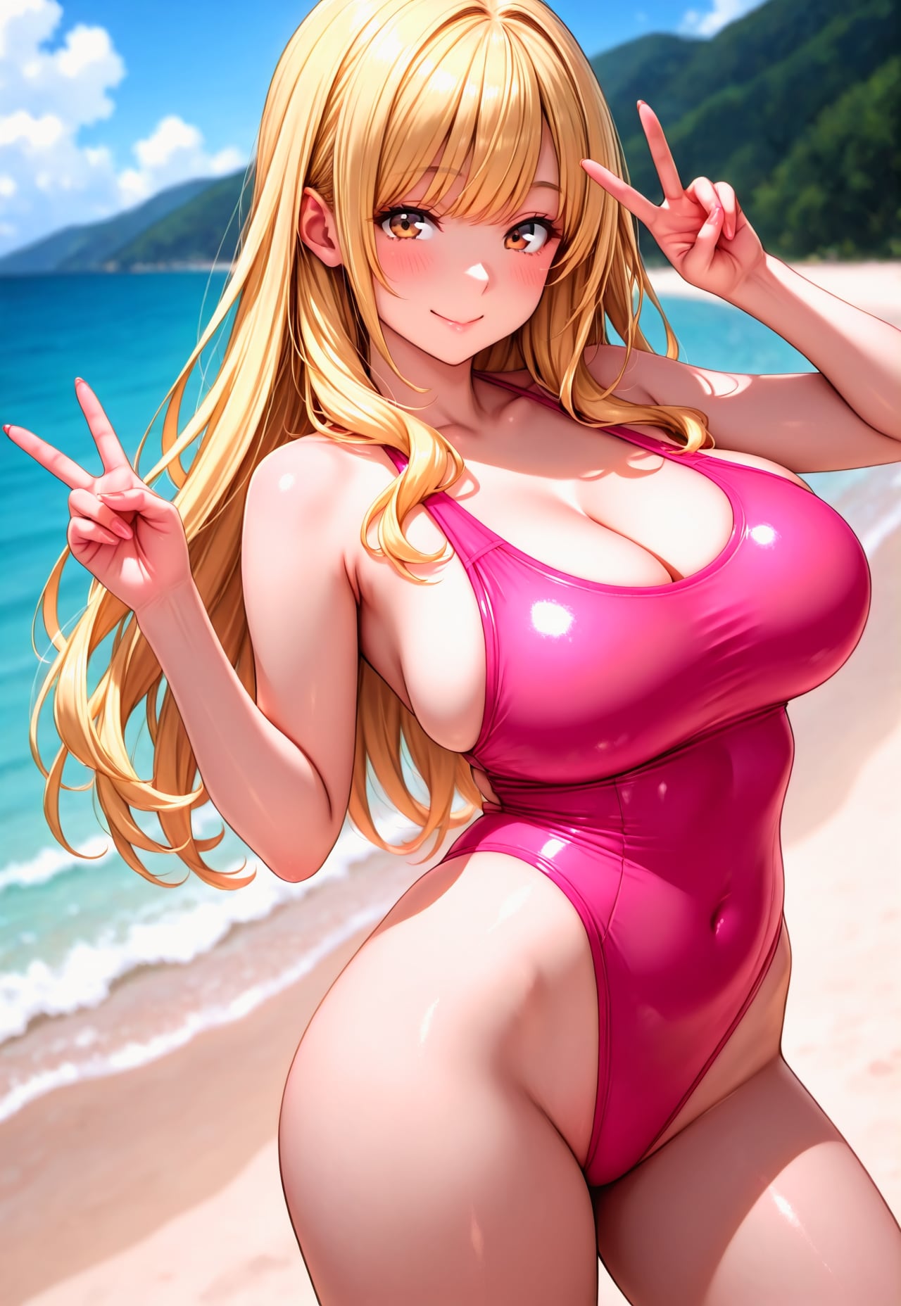 1512（ピンクの水着）