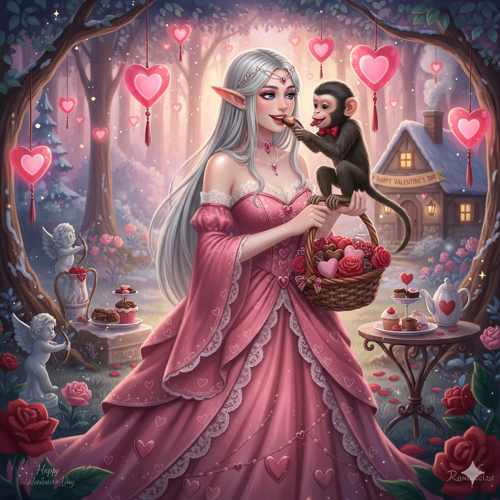 ペットと一緒にバレンタイン（ジェミニにおまかせ）