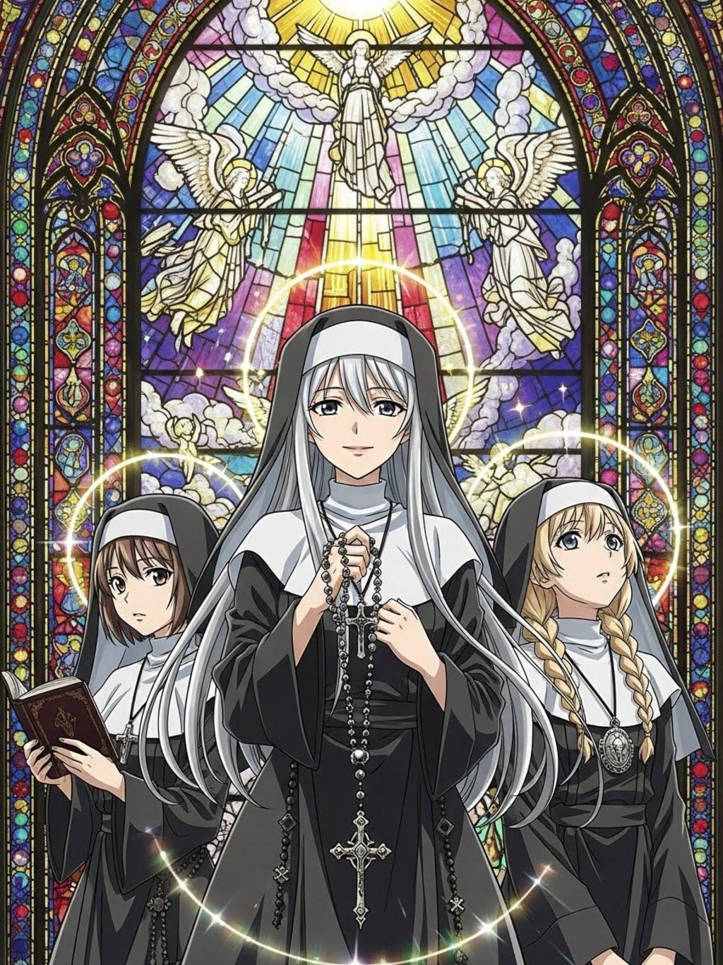 修道女 ImageFX (４枚)