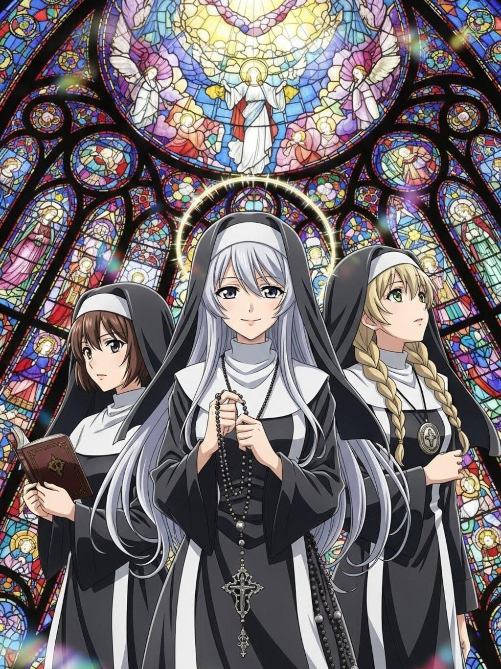 修道女 ImageFX (４枚)