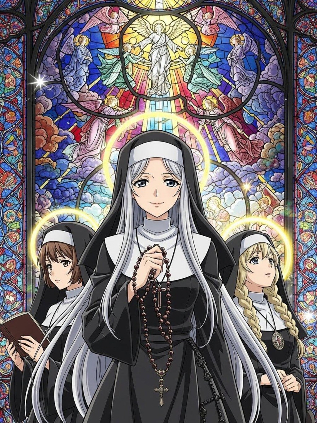 修道女 ImageFX (４枚)