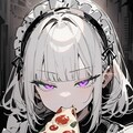 🍕おピッツァ星編のラスボスメイドちゃん🍕 4枚目