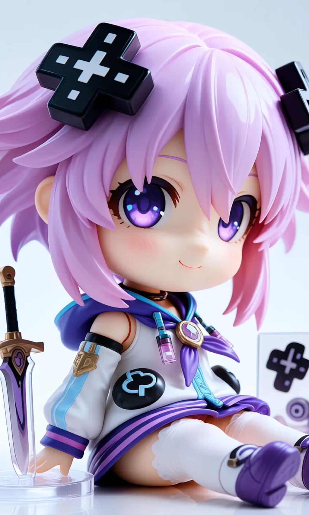 ネプテューヌ (超次元ゲイムネプテューヌ)アクリルねんどろいどフィギュア