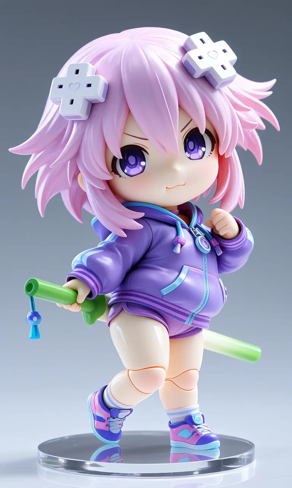 ネプテューヌ (超次元ゲイムネプテューヌ)アクリルねんどろいどフィギュア