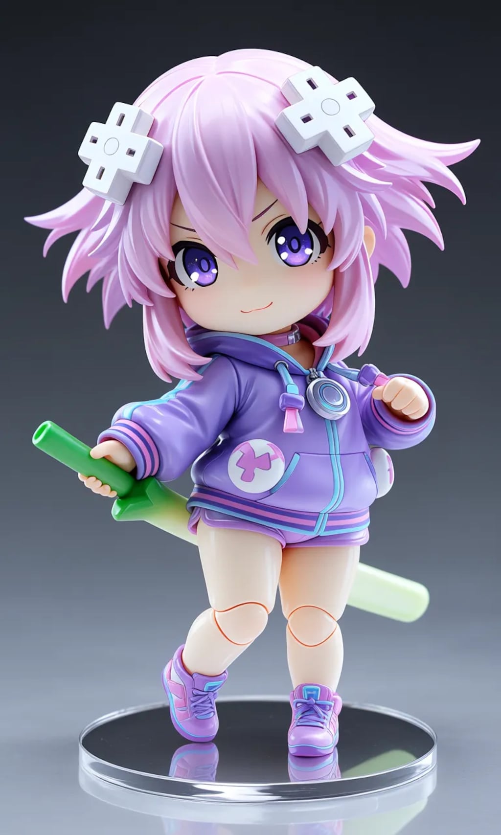 ネプテューヌ (超次元ゲイムネプテューヌ)アクリルねんどろいどフィギュア