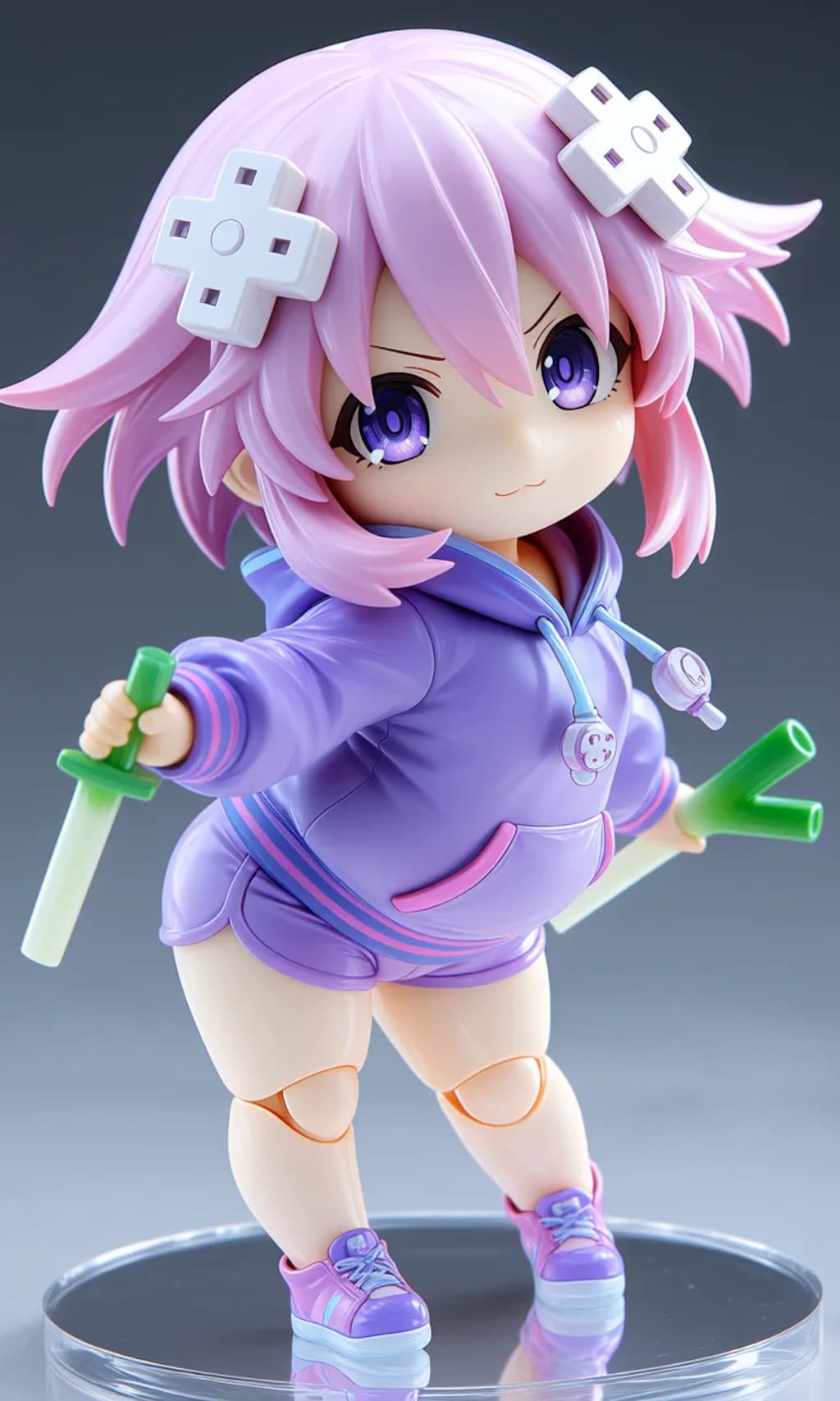 ネプテューヌ (超次元ゲイムネプテューヌ)アクリルねんどろいどフィギュア