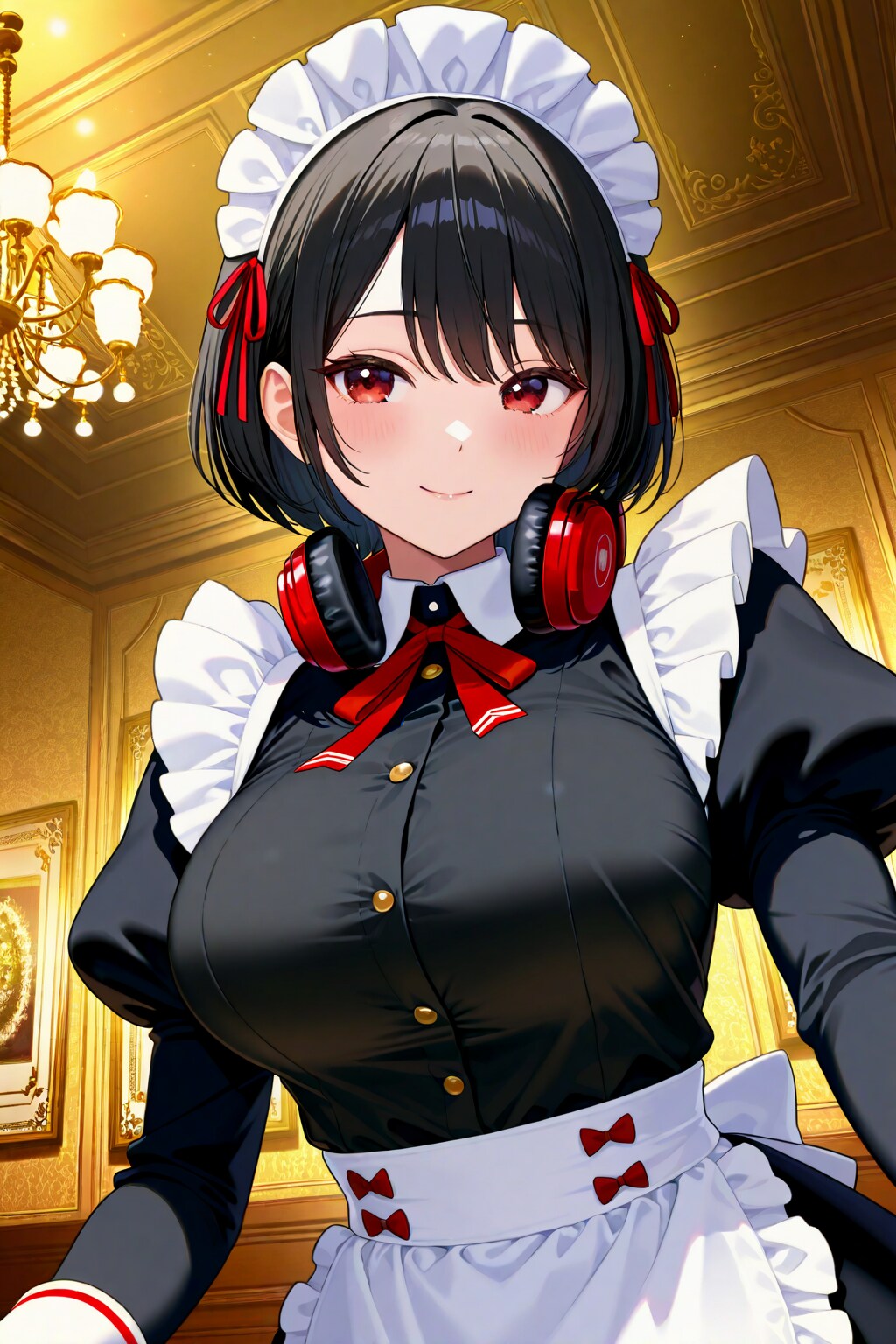 メイドの空乃実紅ちゃん