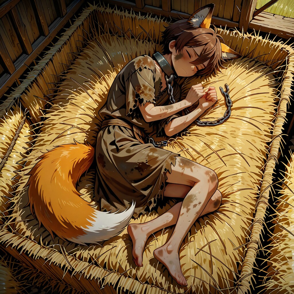 吊られた木③(獣人兄妹３）