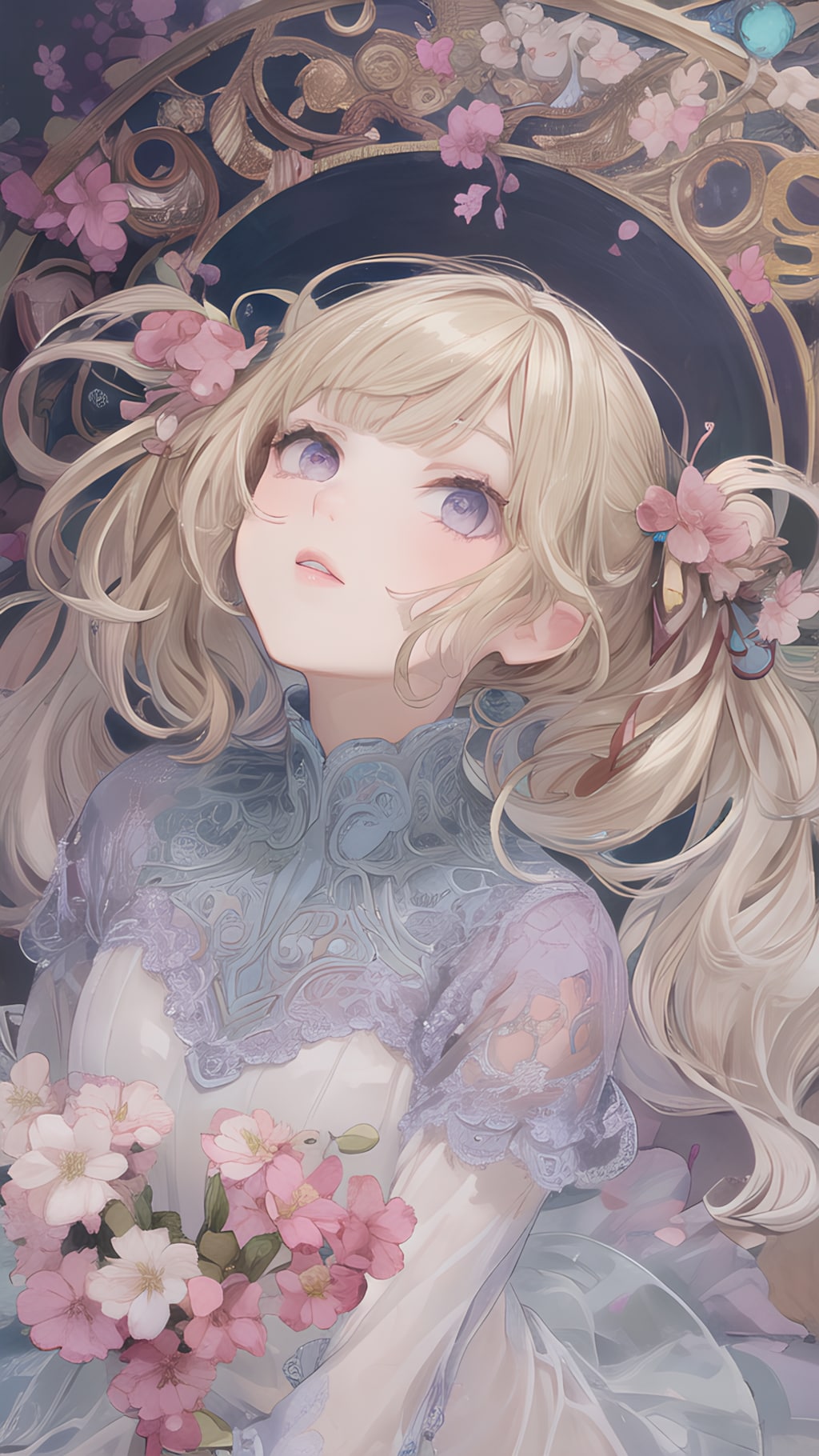 132 お嬢様のツインテール