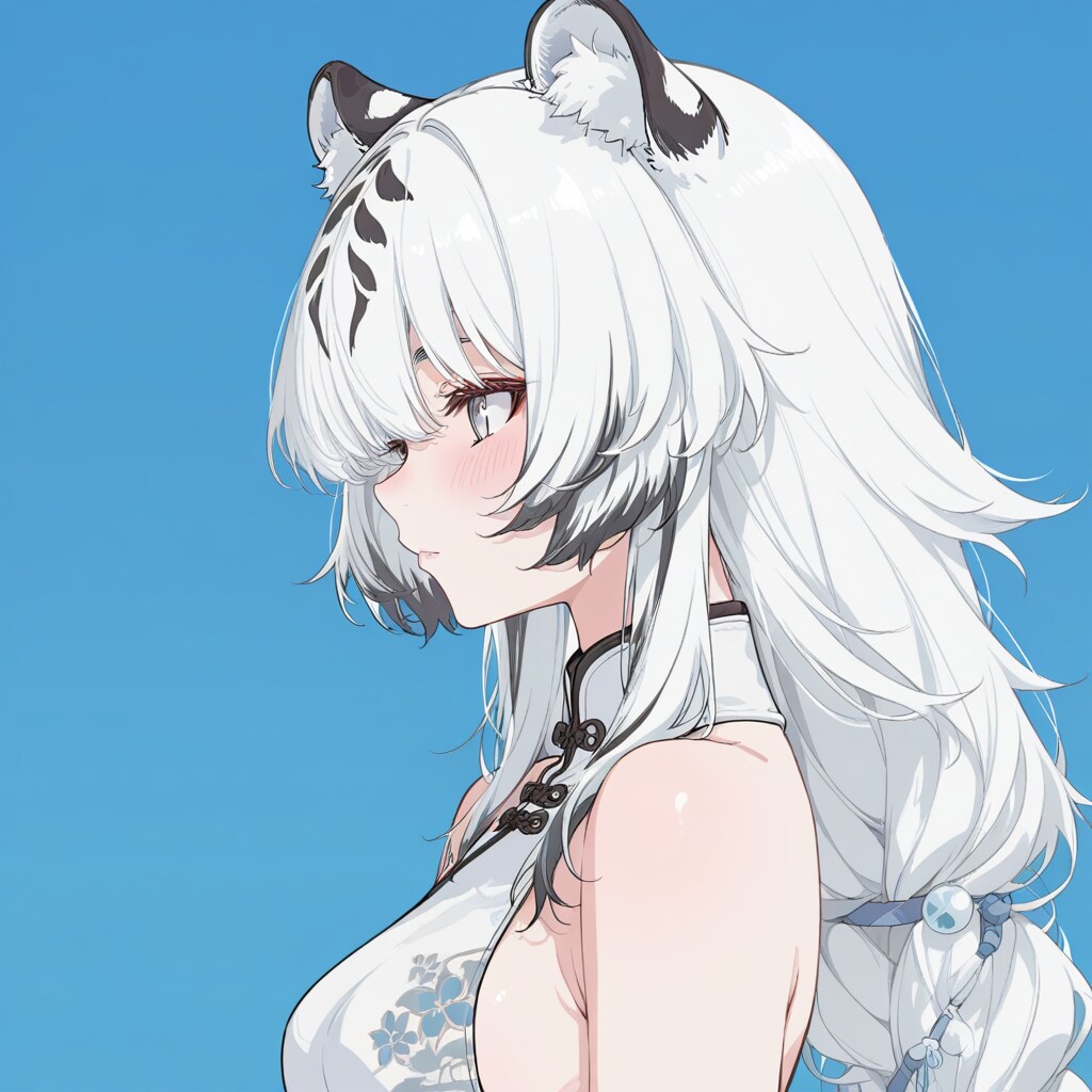 アプリコットさんで白虎娘