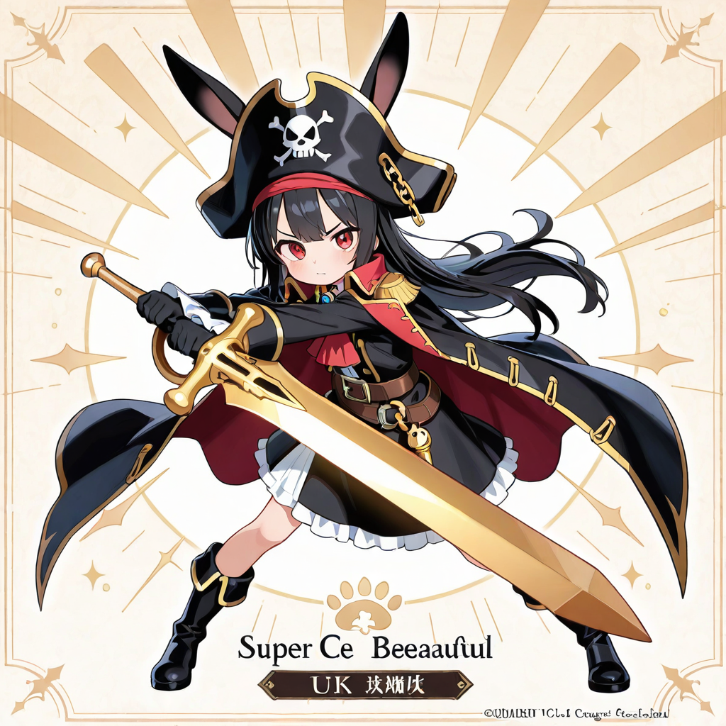 海賊、黒うさぎ！！ですわっ！！