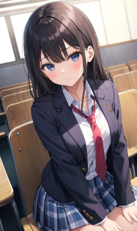 ブレザーの女の子１０ | の人気AIイラスト・グラビア