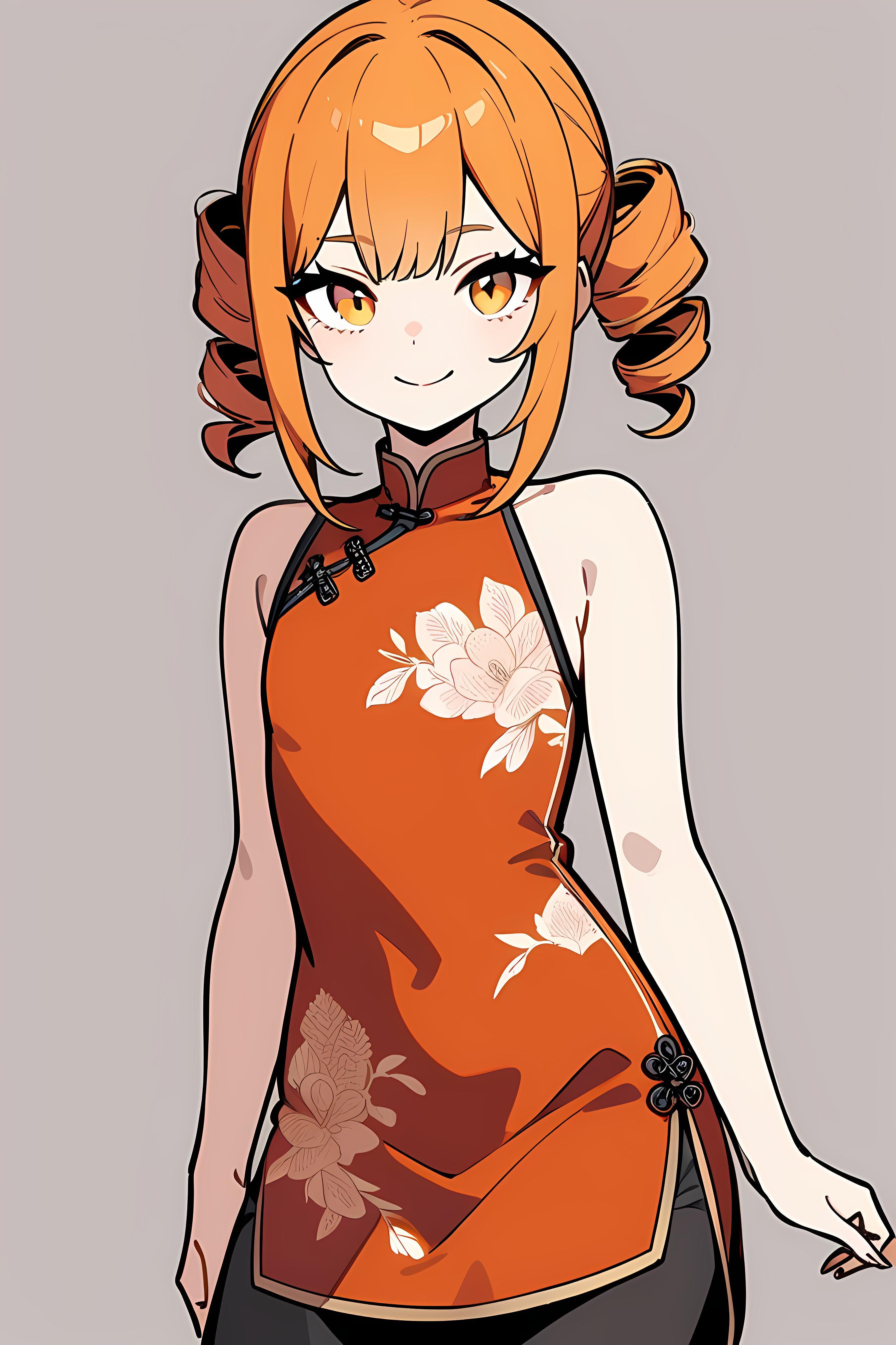 橙髪ちゃん