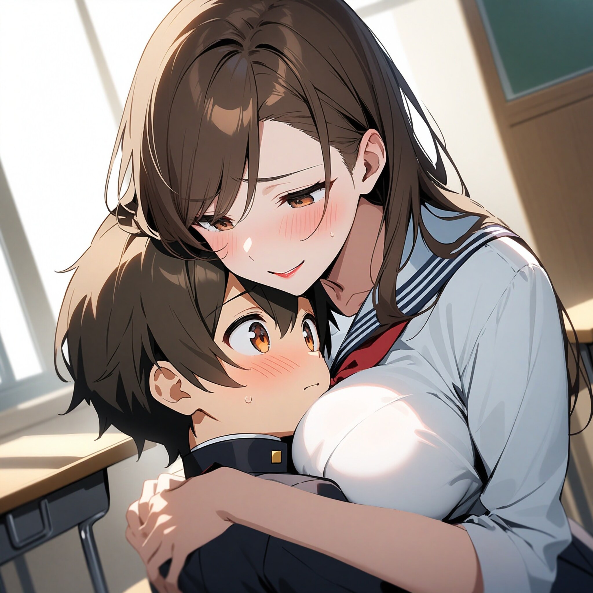 幼馴染でクラスメイトの羽歩美ちゃん