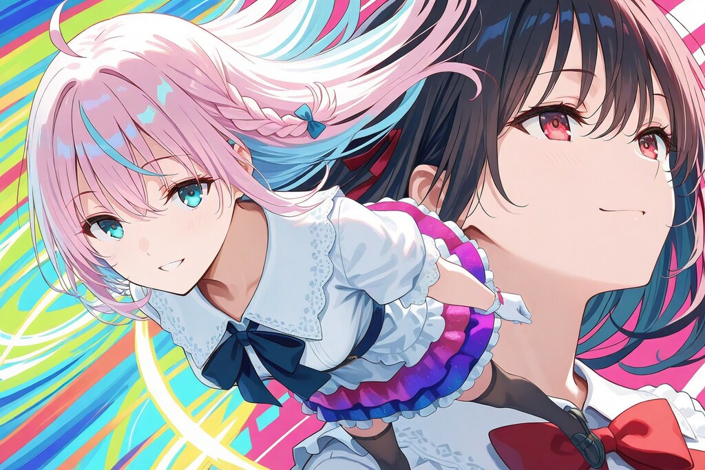 カラフルな少女　ー ユーザー主催企画用 その２ ー