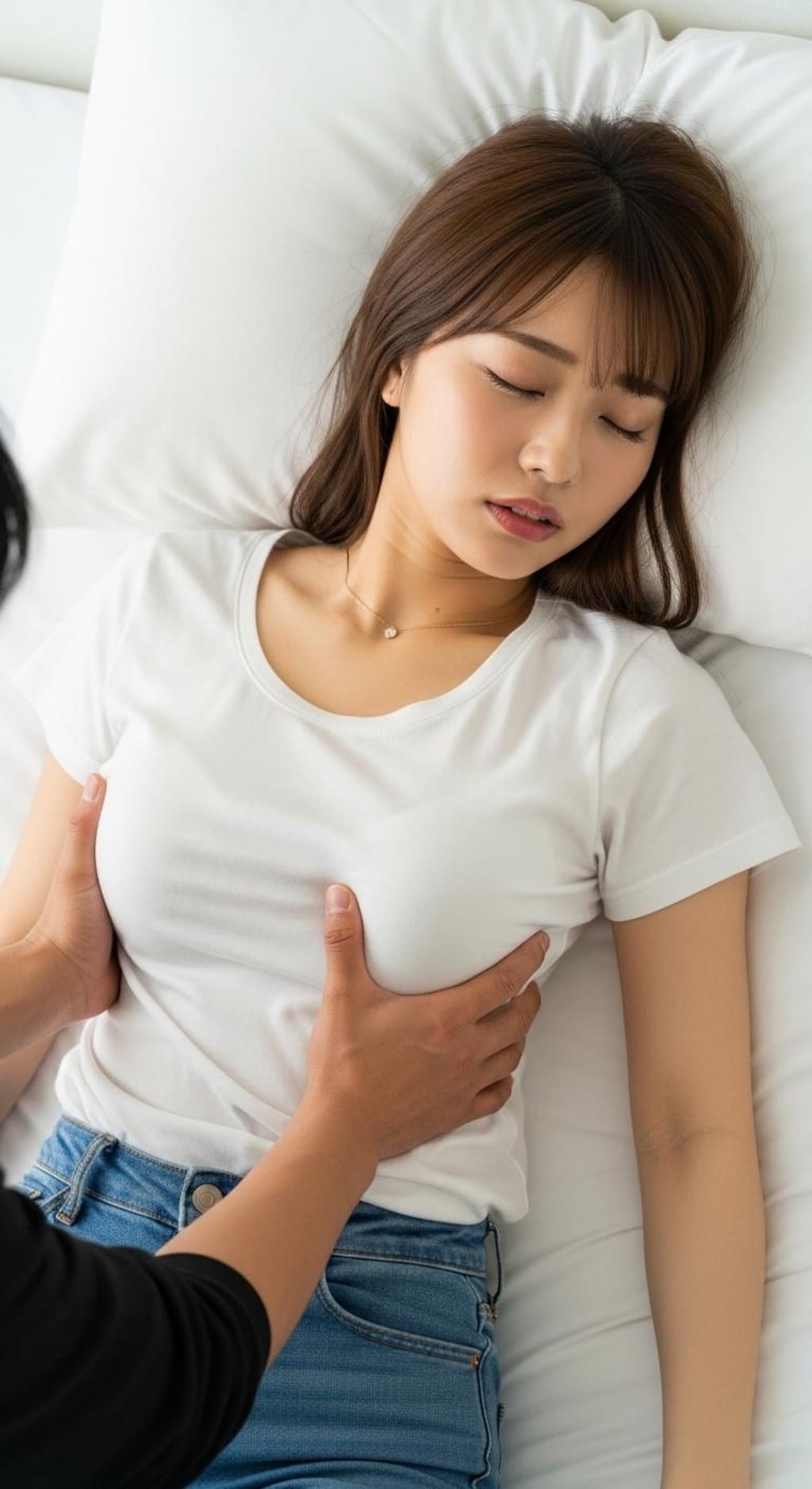 まだまだ揉むっ