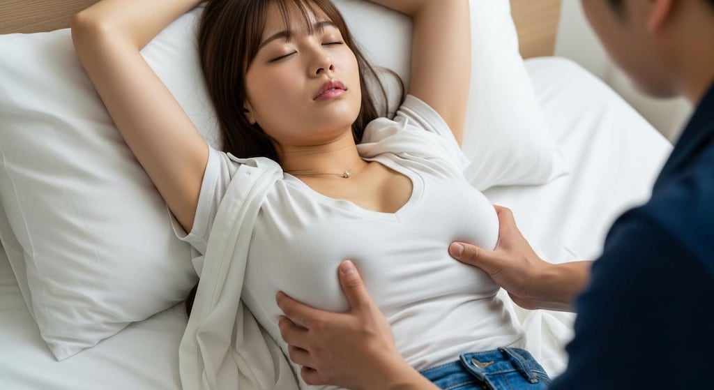 まだまだ揉むっ