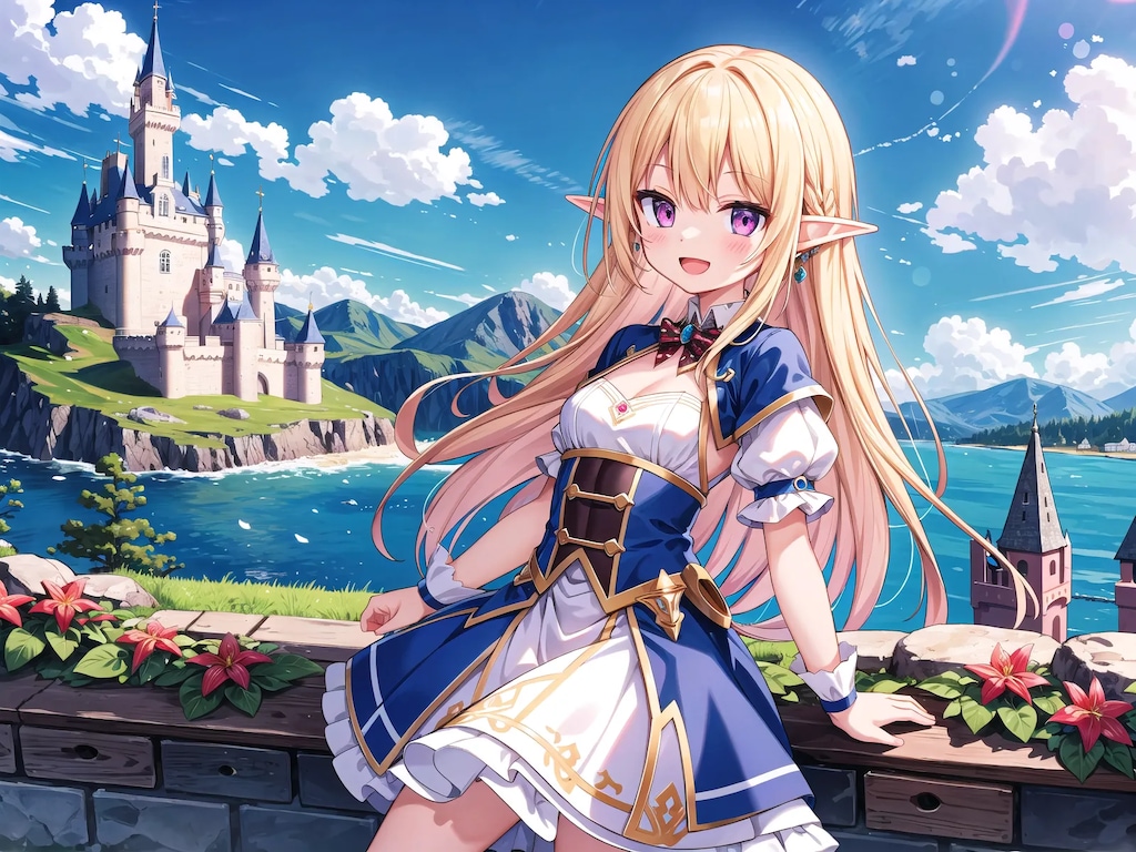 湖とお姫様