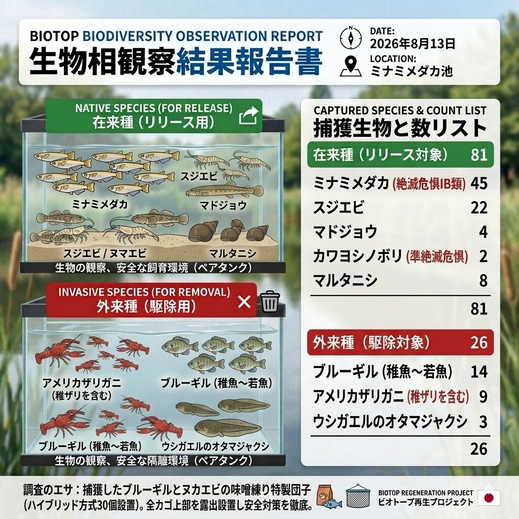 また珍ドジョウ発見