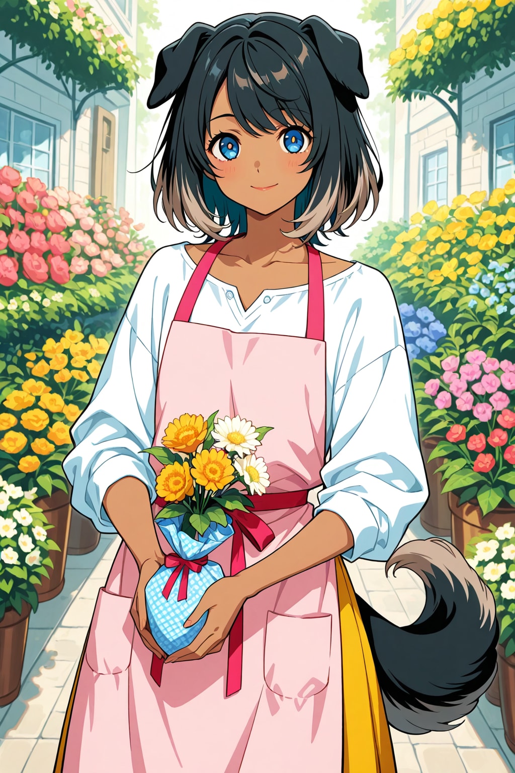 犬耳の花屋さん