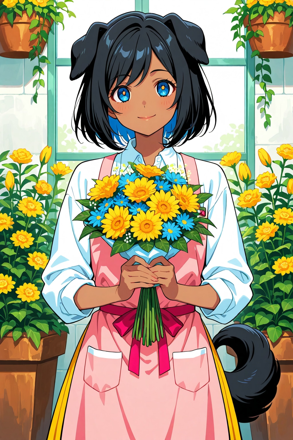 犬耳の花屋さん
