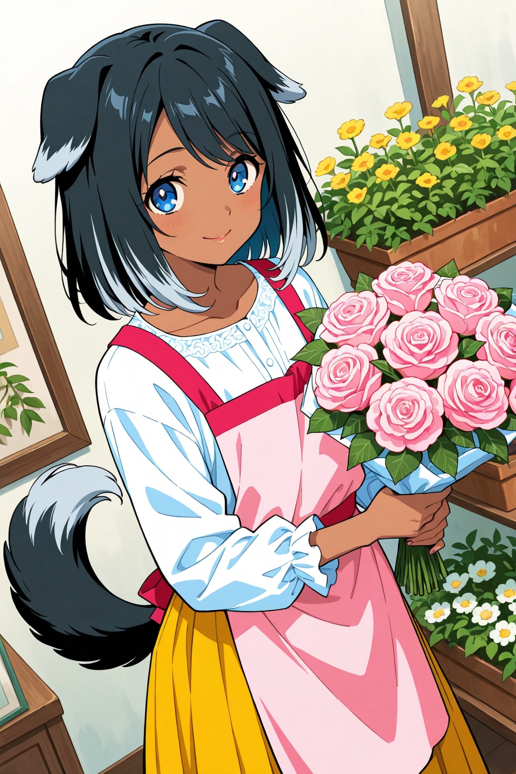 犬耳の花屋さん