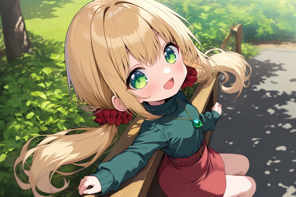 公園の茉莉花ちゃん