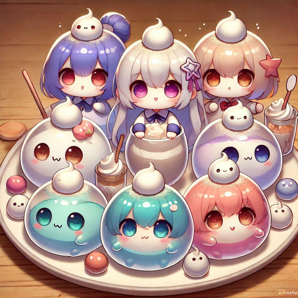 わらび餅 | の人気AIイラスト・グラビア